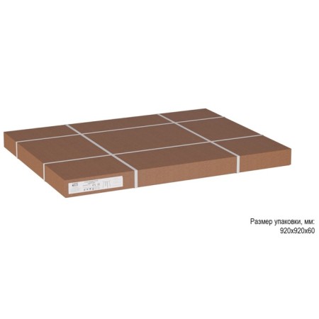 Dining table "Morgan", 900 × 900 × 756 mm, white color / oak oak-5