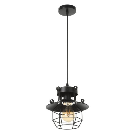 Lamp Bayerlux 2137/1bk E27 40W Black 21x21x21-120 cm