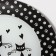 Plate Glass Dessert shade "cats", d = 20 cm