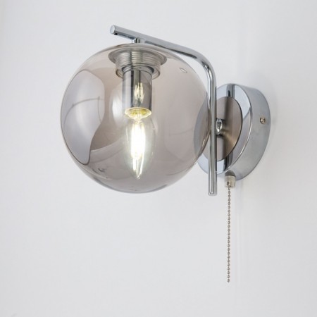 Sconces Citilux "Tommy" CL102310, 15x20 cm, 1x40W, E14, color gray color-3