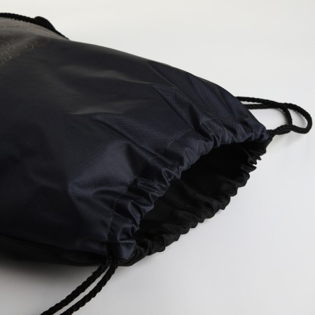 Bag for shoes on the lace, black color-2