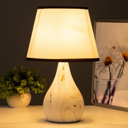 HELP lamp 16614/1wt E14 40W white 22.5x22.5x35.5 cm Risalux-1