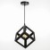 Lamp Bayerlux suspension "Square" 1x40W E27 16x16x116 cm
