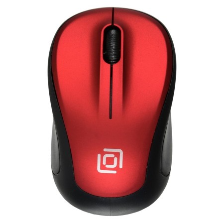 Mouse call 665MW Black/Red optical (1600DPI) wireless USB for laptop (3but)