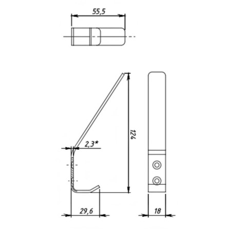 Tundra, No. 3, zinc coating, 1 pc.-6