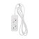 Extension cord Standard 2 nests, 1.5m, 2x1.0mm², b/s, white rexant