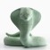 New Year's phone stand "Cobra", for the New Year, Green, 8.5 x 7.5 cm