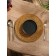 Rug -launched lane round rattan, 30x30x0.5 cm