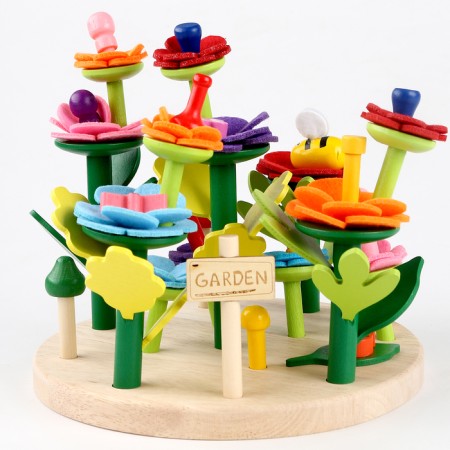 Developing game "Flower flowerbed" 19 × 20.5 × 6.5 cm-1