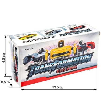Inertial “sports car” robot, transforms automatically, mix-4