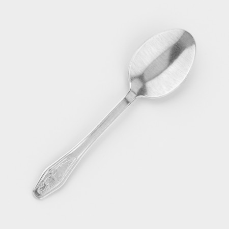Tablespoon aluminum table, h = 19 cm, chrome color