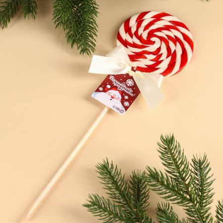 Lollice on a wand of a "magic holiday", taste: strawberries, 110 g.-2