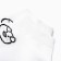 Women's socks shortened "pig", white color, rr 23-25