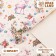 Paper packing craft white "deer", 70 x 100 cm, 1 sheet,