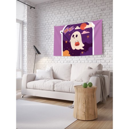 Decorative panel with photo printing "Miracle Night", horizontal, size 100x150 cm