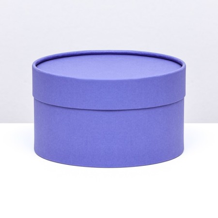 Gift box purple, hooked without a window, 18x10 cm-1