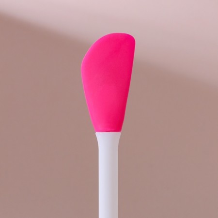 Brush for masks, bilateral, silicone, 14.8 cm, color mix-4
