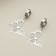 Earrings "Dream", 4 x 1.5 cm