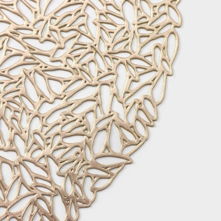 Serving napkin on the table "Manifik", d = 38 cm, gold color-3