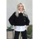 Women's sweater wisell, size 44, black color