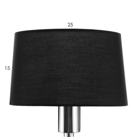 Bra "Laura" E27 40W Black-Khrom 28x45 cm-7