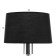 Bra "Laura" E27 40W Black-Khrom 28x45 cm
