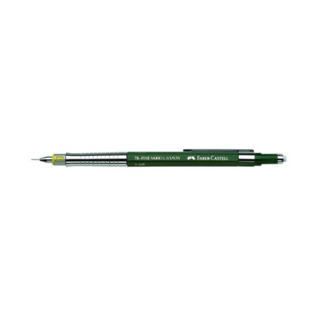 Mechanical professional pencil 0.35 mm Faber-Castell TK®-Fine Vario L Metal emphasis, plastic box
