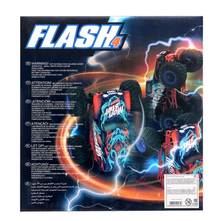 Flash jeep, radio -controlled, balances on the rear wheels, all -wheel drive, gyroscope-10