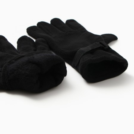 Men's gloves minku, black color, 25 cm-2