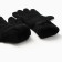 Men's gloves minku, black color, 25 cm