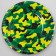 Disposable paper plate "Military"