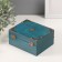 Casket chest "Adriana" Blue 15x12x7 cm