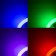 Light device "Musical plate" 23 cm, E27, speaker, remote control, glow RGBW