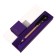 SHOULD SHOP RUBLE, 0.7 mm, BRUNOVISCONTI PALEMO, Blue rod, Soft Touch Metallic case, in a lilac case