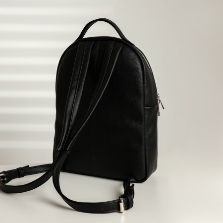 Bag-backpack with lightning, textura, black color-5