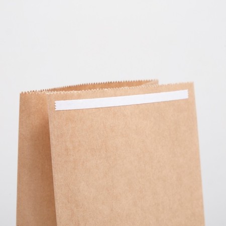 Craft package Paper bearing, rectangular bottom, with adhesive tape 12 x 8 x 25 cm-1