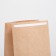 Craft package Paper bearing, rectangular bottom, with adhesive tape 12 x 8 x 25 cm
