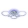 LED ceiling LED with Ambrella Light, Original, Fa413, 6xLED, 132 W, 9900LUM, 3000-6400K, Chroma, Transparent, Transparent