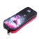 Penal soft, 2 compartments, voluminous, 90 x 220 x 40 mm, stavia "flamingo" gray/pink 86225