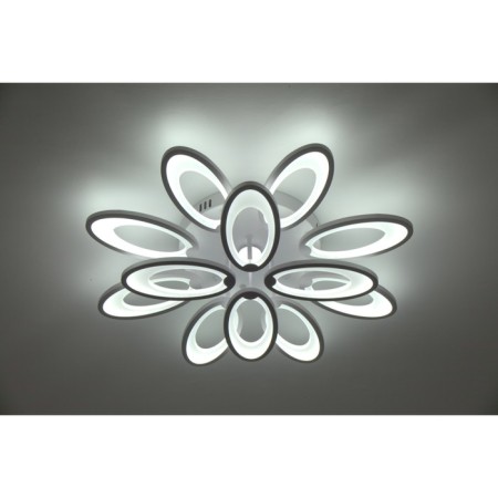 LED lamp 170W 11760lm 3000K-6500K, size 72x72x8 cm-3