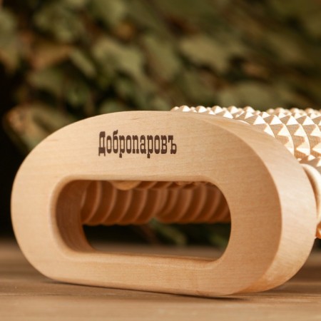 Banner massager for the back of the "Dobroparov" roller, combined-2