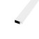 Frame profile, tundra, white color, 25x10.5 mm, 2 m