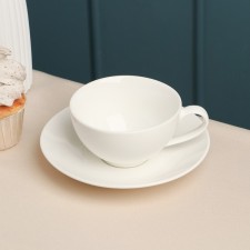 Porcelain tea steam Barista, 220 ml, white