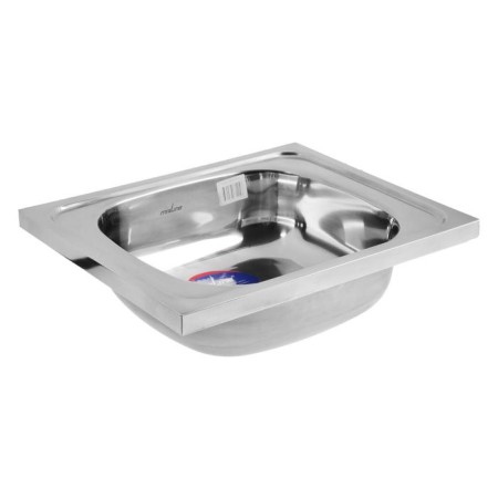 Kitchen sink Mixline 527962, invoice, thickness 0.4 mm, 50x40x16 cm, release 1 1/2 "-1