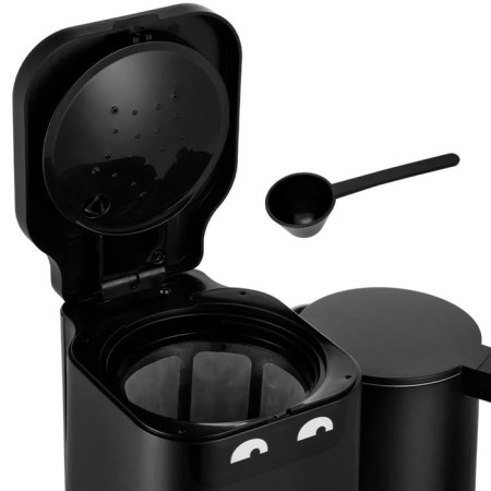 Coffee machine KitFort KT-7143, drop, 1600 watts, 1.1/1.25 l, black-4