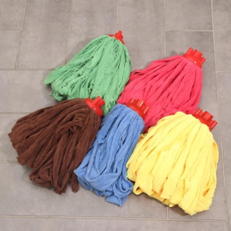 Nozzle for a mop ribbon shade, microfiber, 200 g, mix color-1