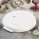 Porcelain dish for baking round Magistro "Blanche", d = 23 cm, white color