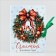 Folding New Year's Box "New Year's Wreath", 16.5 x 12.5 x 5 cm, New Year
