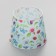 Universal lampshade "Small flowers" E27/E14 24x24x19cm