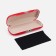 Case for glasses on the cracker, red color